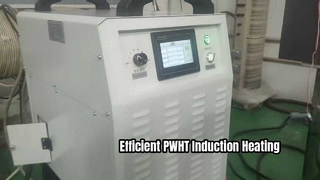 효율적인 PWHT를 위한 40KW 공기 냉각 유도 히터
