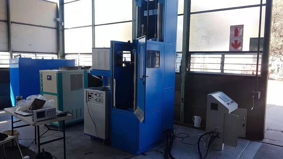 좋은 가격 1500MM 100KW 갱구 장치와 회전을 위한 수직 유도 경화 장비 온라인으로
