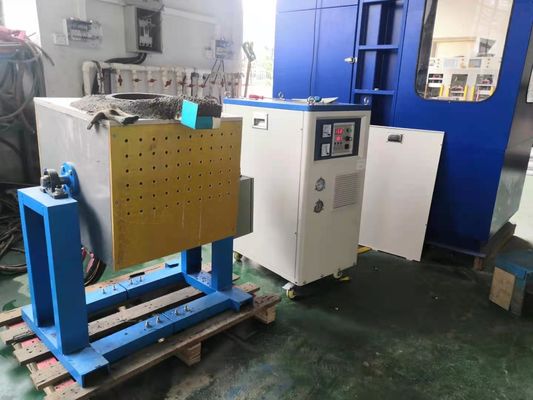 좋은 가격 120KW 유도 강철 용해로 440V 철 유도 전기로 자동 온라인으로