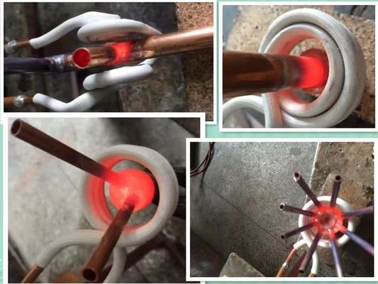 좋은 가격 구리 황동 유도 납땜 기계 30-80Khz 고주파 유도 가열 기계 온라인으로