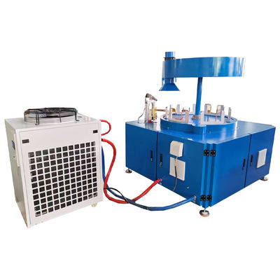 맞춤형 완전 자동 회전대 6 역 IGBT 인덕션 용접 장비 시스템