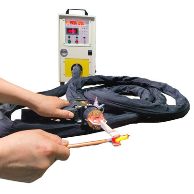 좋은 가격 용접 구석 합동 / 쿠퍼 커넥터를 용접하기위한 휴대용 IGBT 인덕션 브레이징 기계 온라인으로