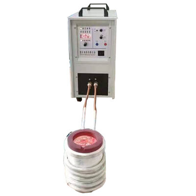 IGBT 고 주파수 인덕션 녹화 오븐 금, 은, 구리 등을 그래피트 및 쿼츠 용기로 녹이는 장비 (HF-25KW)