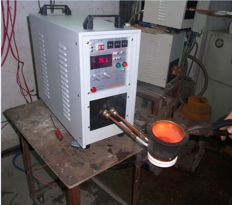 좋은 가격 2kg 금 용해로용 저가 유도 가열기 (HF-15KW+2KG) 온라인으로
