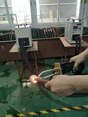 IGBT 휴대용 고주파 유도 가열기 HF-40kw 2m 유연