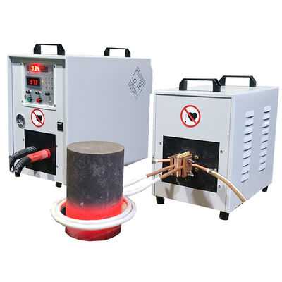 좋은 가격 80KVA 전원 공급 유도 가열 처리 장치 테스트 영상 제공 금속 경화 표면 처리 및 열처리 장비 온라인으로