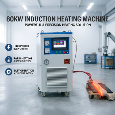 좋은 가격 80KW Induction Heating Machine with Water Cooling System and 20KHZ-50KHZ Frequency for Bearing Gear Coupling Ring Parts 온라인